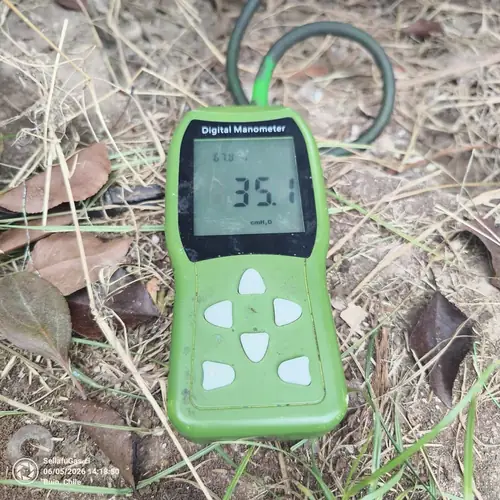 Manómetro digital de precisión para fugas de gas